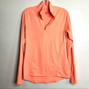 CHAMPION DUODRY PULLOVER 1/4 ZIP WOMENS ACTIVEWEAR TOP #129